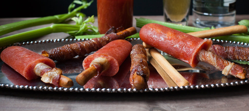 Bacon Bloody Mary Popsicles